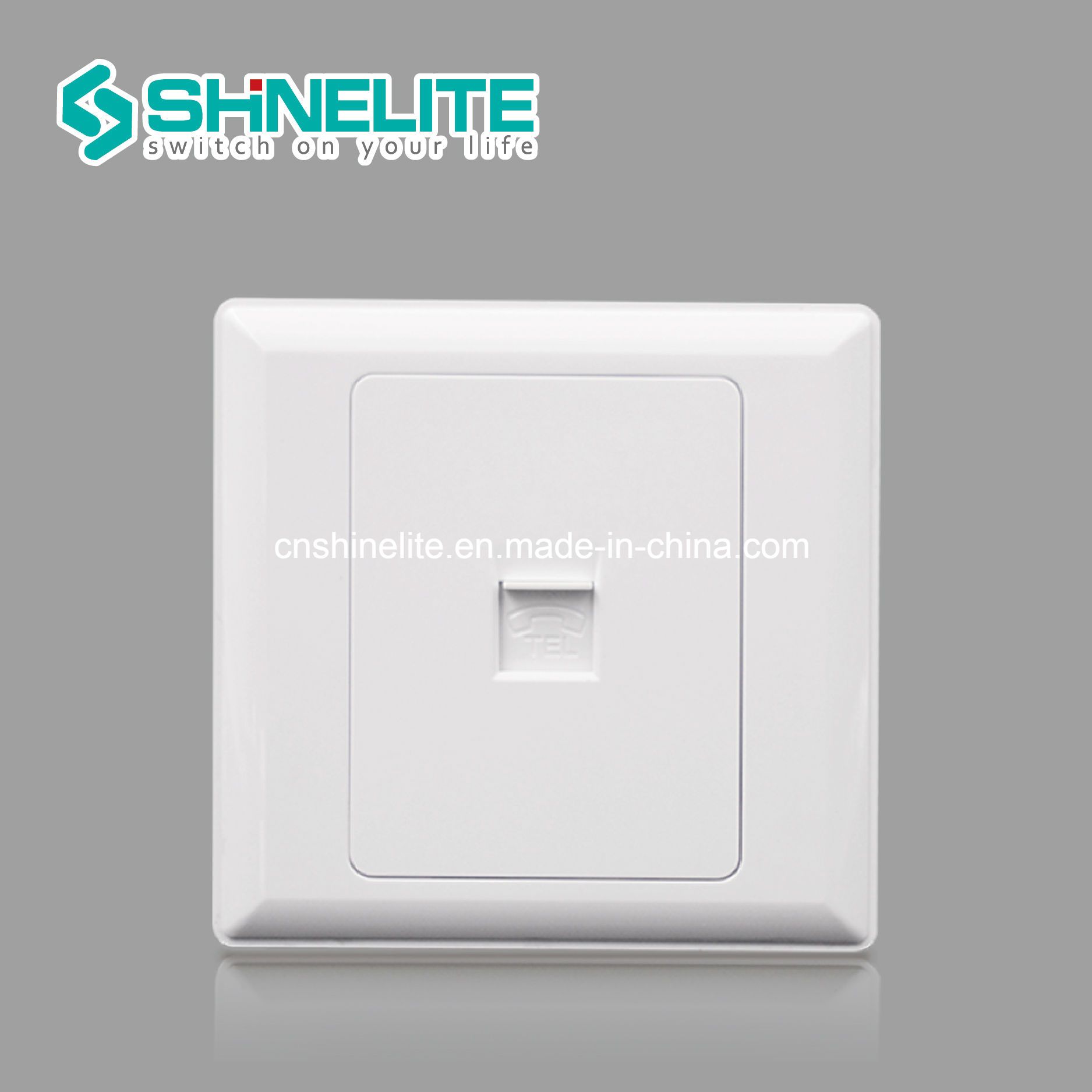 Good Quality 2 Gang RJ45 Data Socket 8 Terminal