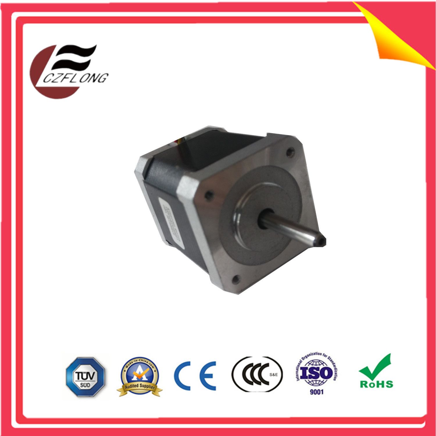 1.8deg 2 Phase NEMA23 Stepping Motor for CNC