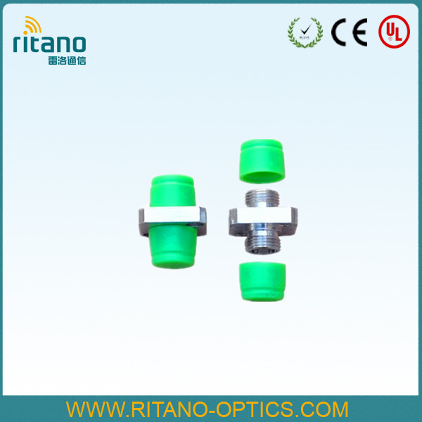 FC Fiber Optical Square Solid Body Low Loss Cabling Connections Adapters