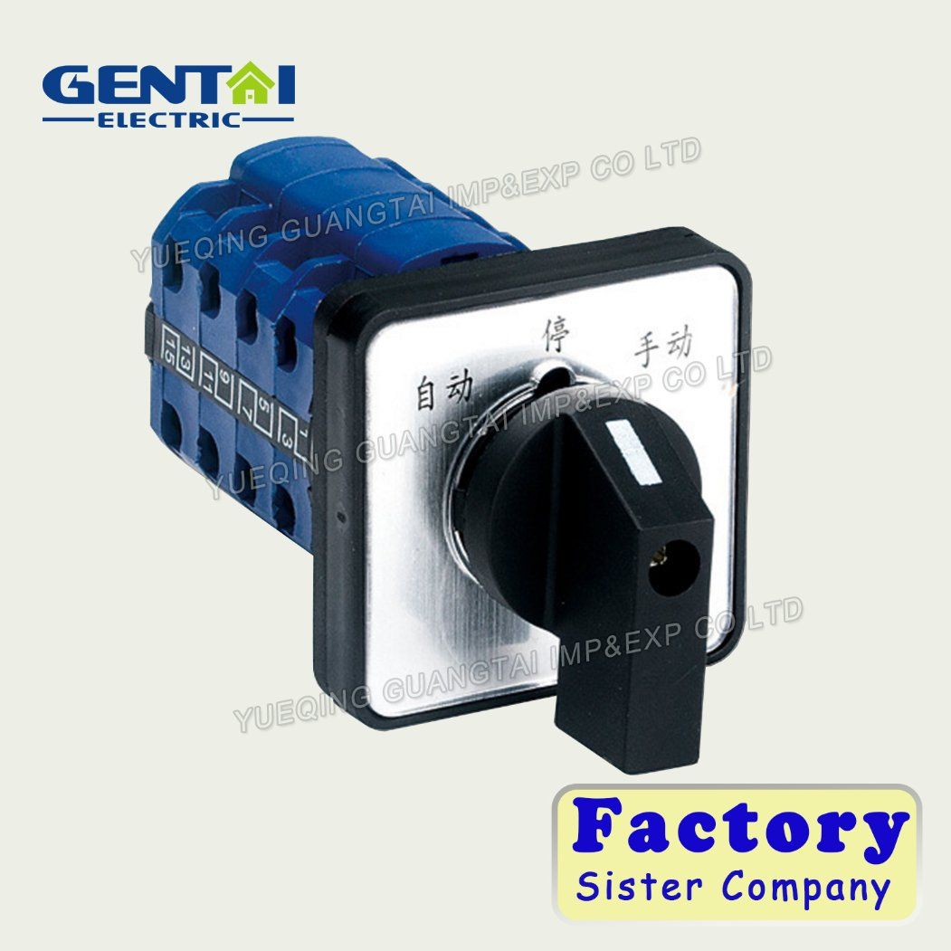 Lw26 Series Automatic Electrical Selector Changeover Cam Rotary Switch