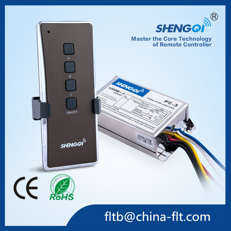 3gang Remote Control with Learning Function