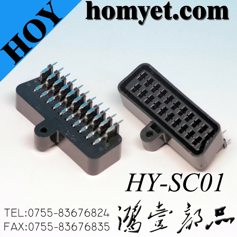 Scart Connector Socket