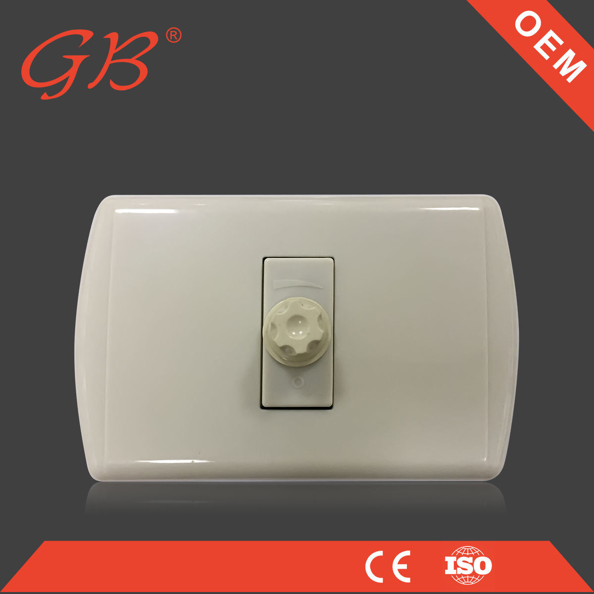 South American Style Electric Electrical Dimmer Wall Switch