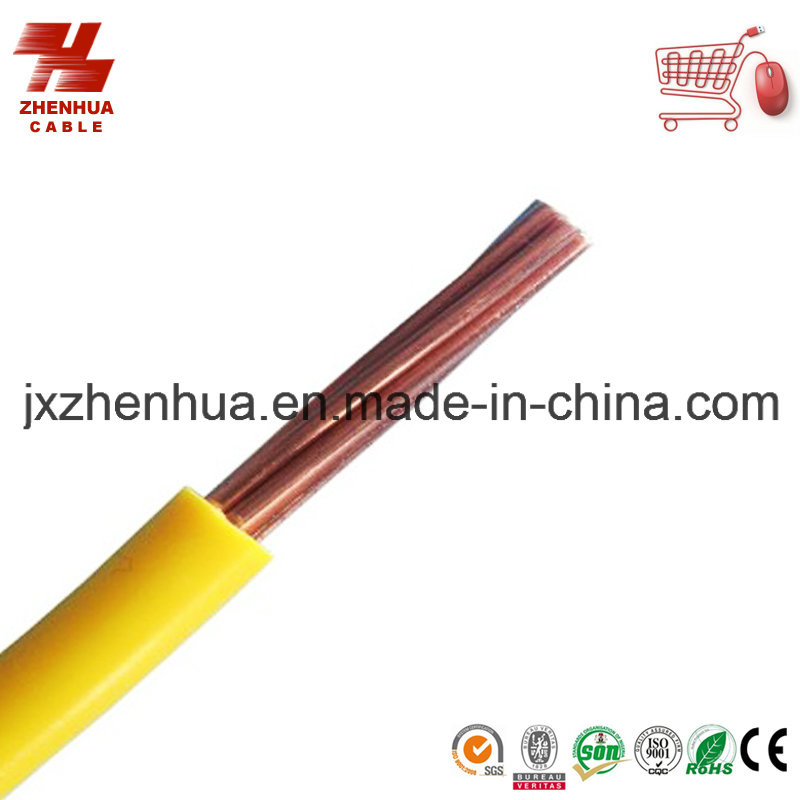 6mm2 1/2.76mm Copper Conductor Electrical Cable