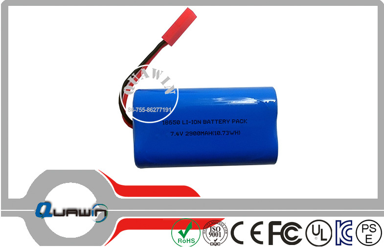 (2S1P) 7.4V 2900mAh Lithium Battery