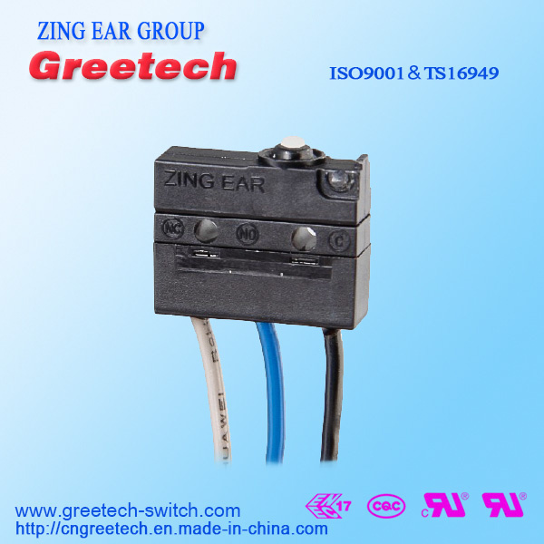 Sealed Mini Micro Switch for Electric Machines/Equipments