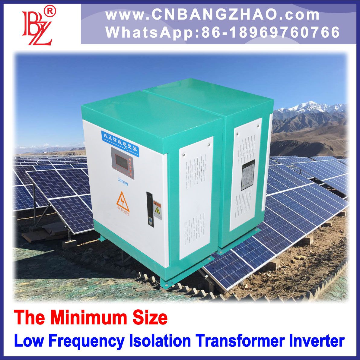 3000W Single Phase to Three Phase Frequency Converter