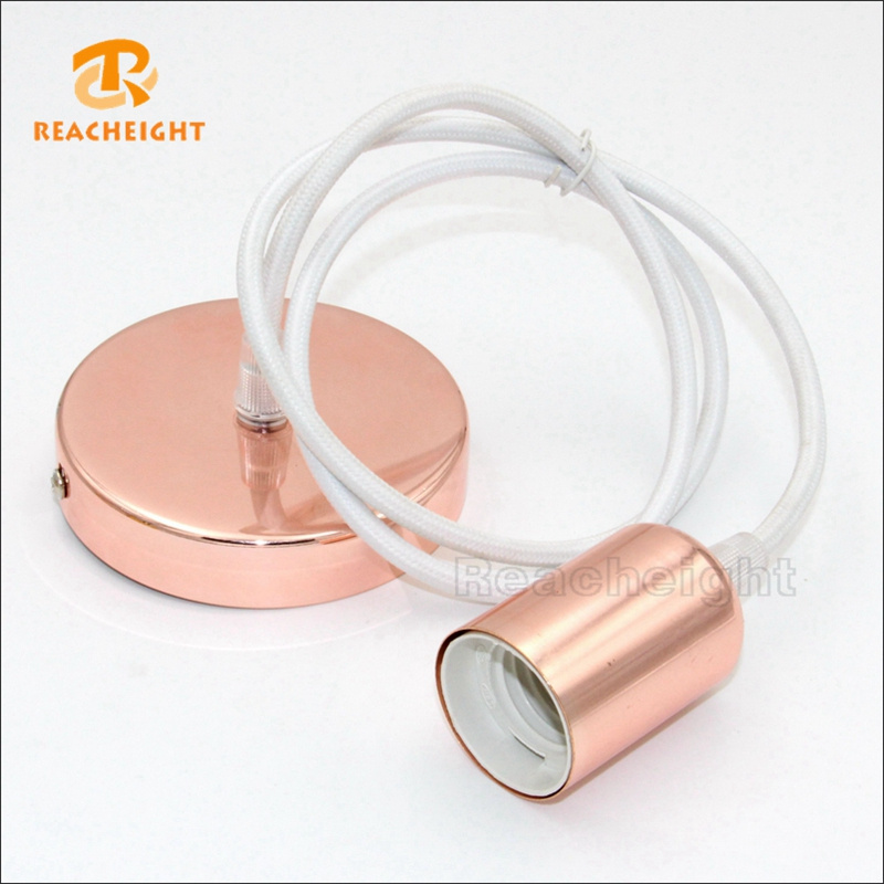 Modern Copper Ceiling Pendant Light Fitting Kit