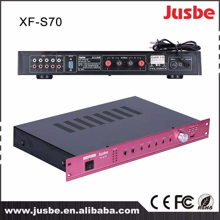 Xf-S70 Professional Sound System 65W PRO Audio Power Amplifier