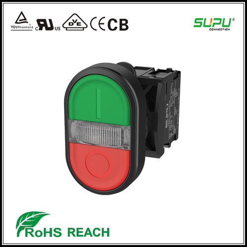 Supu Twin Push Button Switches