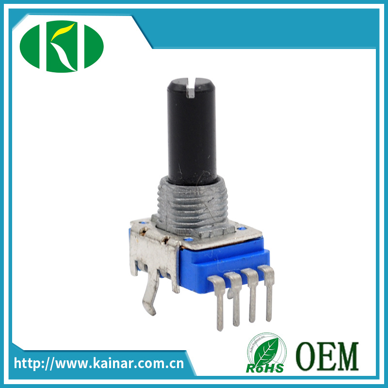 11mm Vertical Type Rotary Potentiometer with 4 Pins Wh111A-1