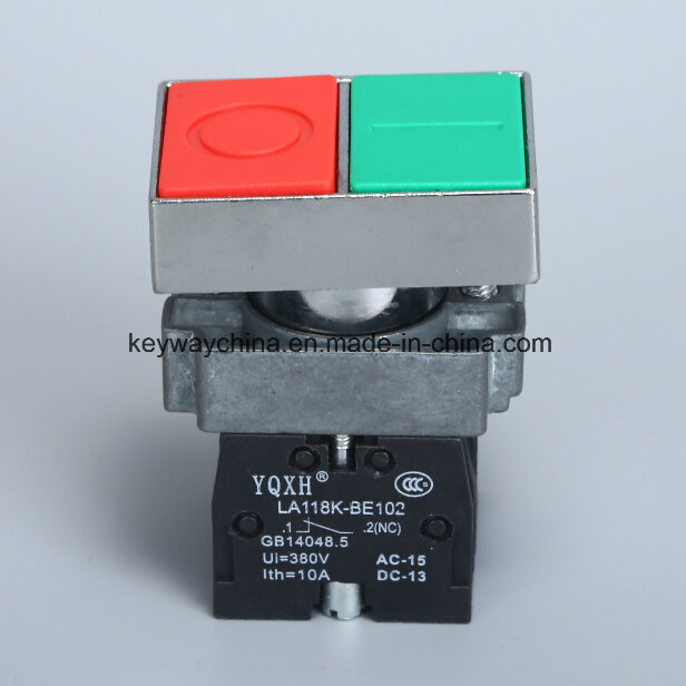 6V-380V Square Head Pushbutton Switch