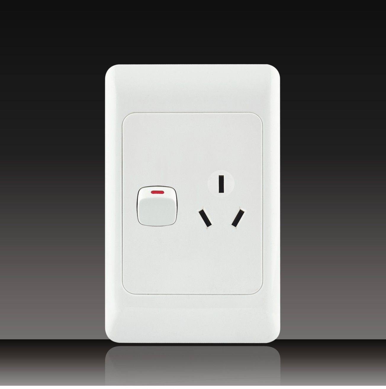 10A Single Socket with One Button (LGL-14-7)