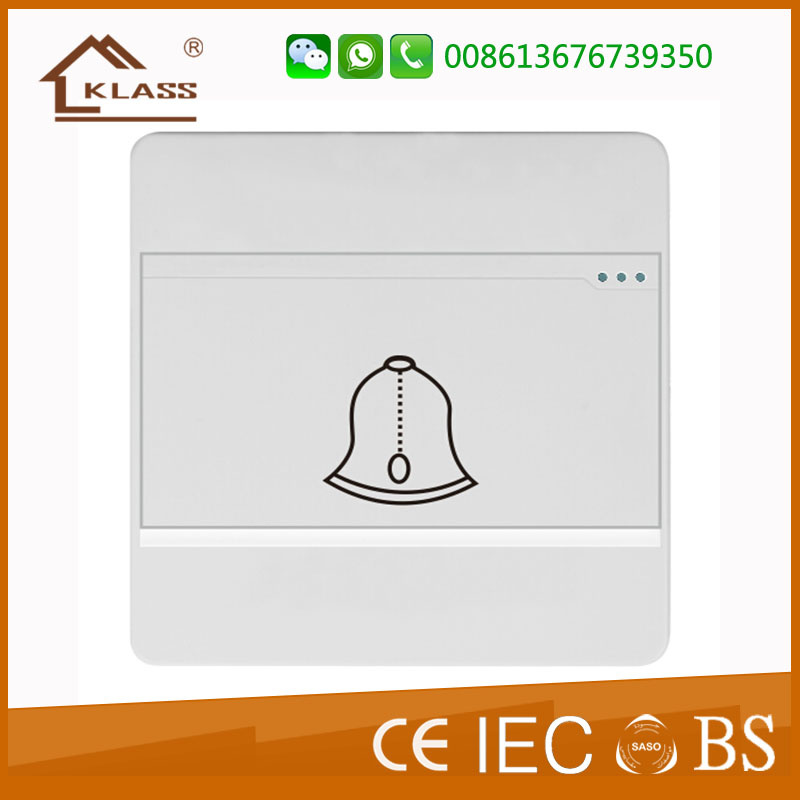 Coloured Door Push Button Door Bell Switch