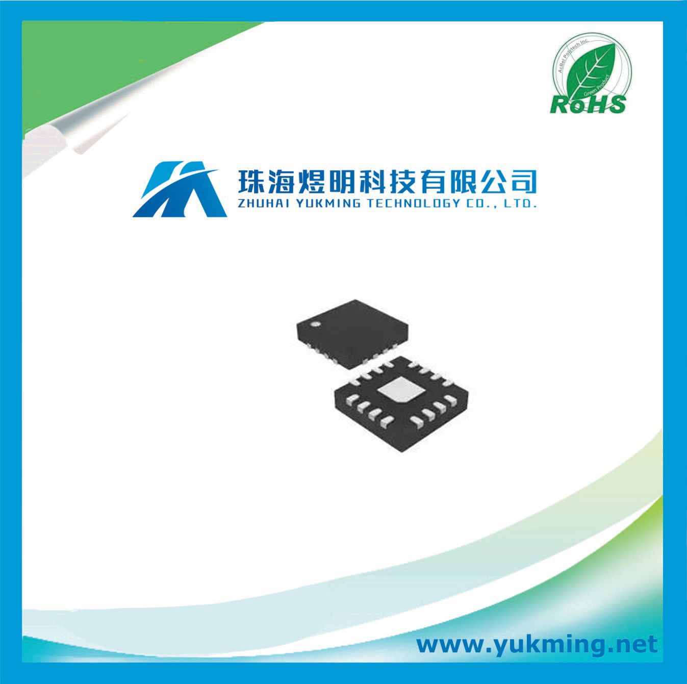 Integrated Circuit Max9722aete+T of Stereo Headphone Amplifier IC