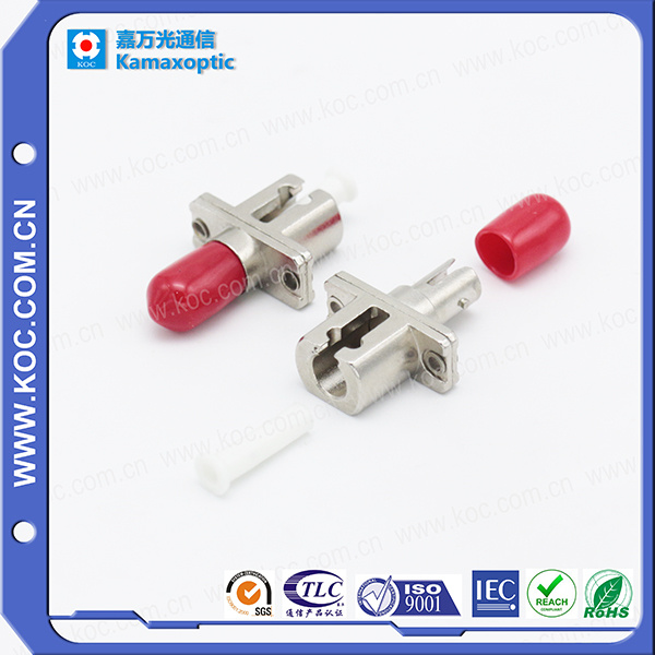 ST-LC Hybrid Fiber Optic Adapter
