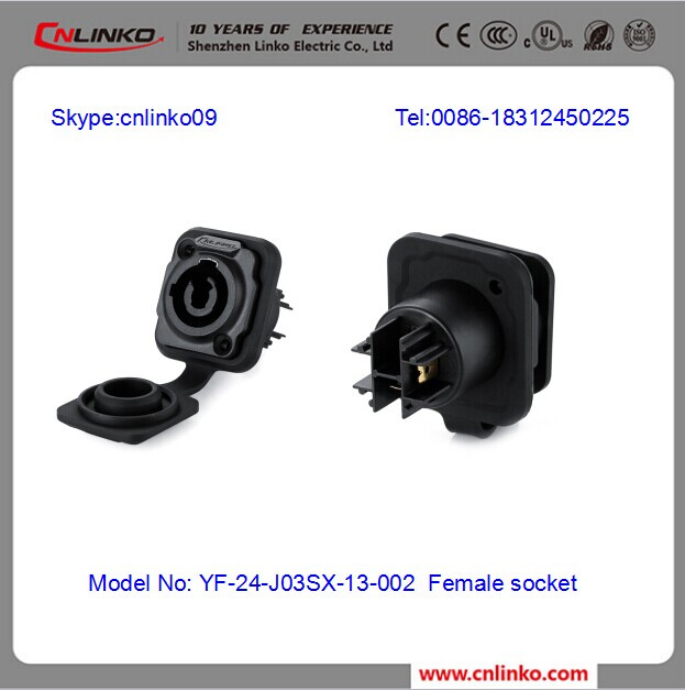 3pin Female Speakon Audio Jacks/Sockets
