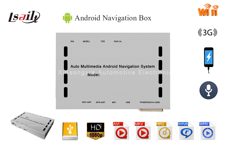 Navigation Box on Android 4.4 for Pioneer Multimedia Receivers
