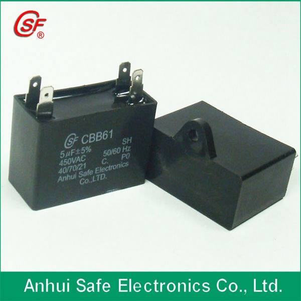 Cbb61 Sh Polypropylene Capacitor (plastic case) 10UF