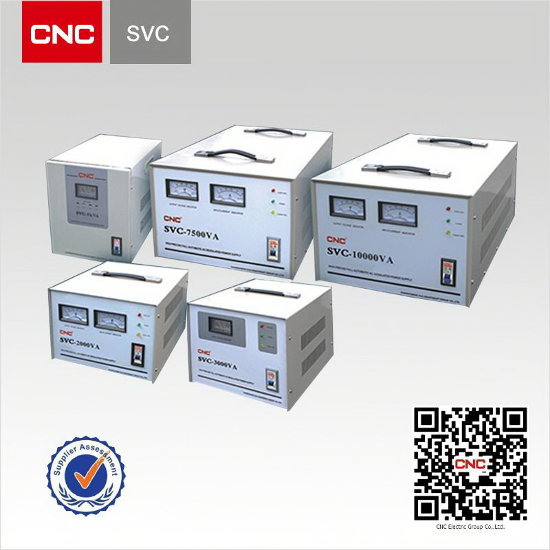 SVC High Accuracy Full-Automatic Three/Single Phase Voltage Stabilizer
