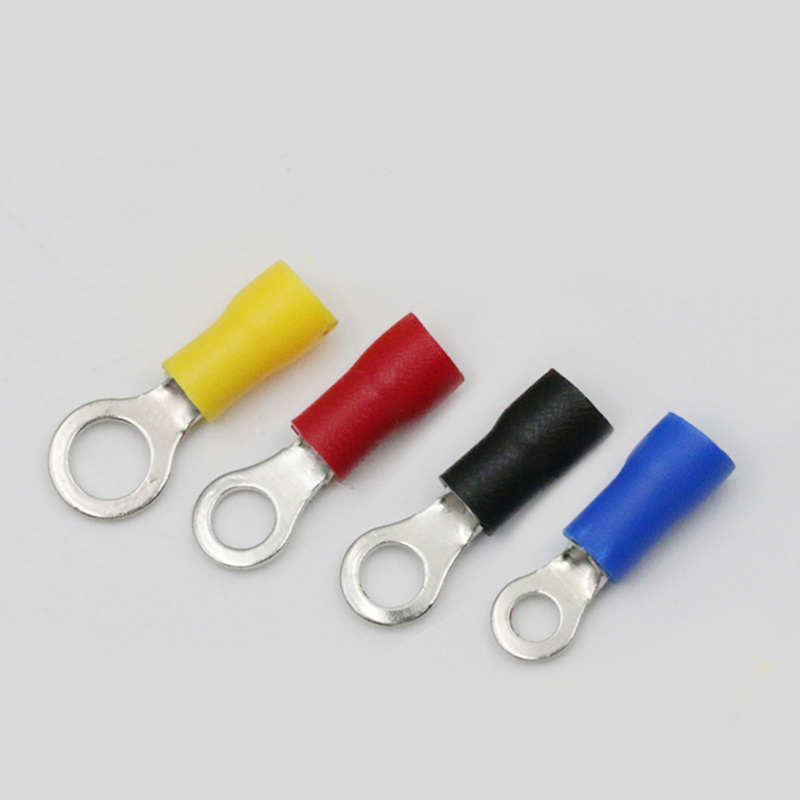 PVC Insulated Tin Plated Copper Ring Cable Wire Terminals (RV3.5)