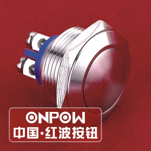 Onpow 19mm Push Button Switch (GQ19SB-10/S, CE, CCC, RoHS, REECH)