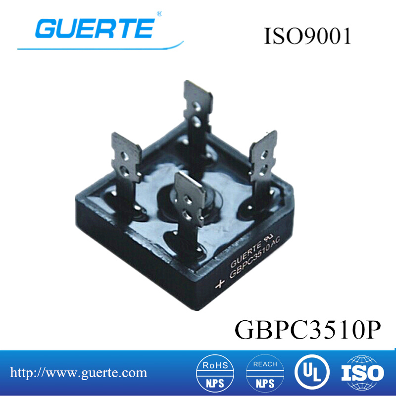 Single Phase Bridge Rectifier Gbpc-P 35A 1000V with ISO9001