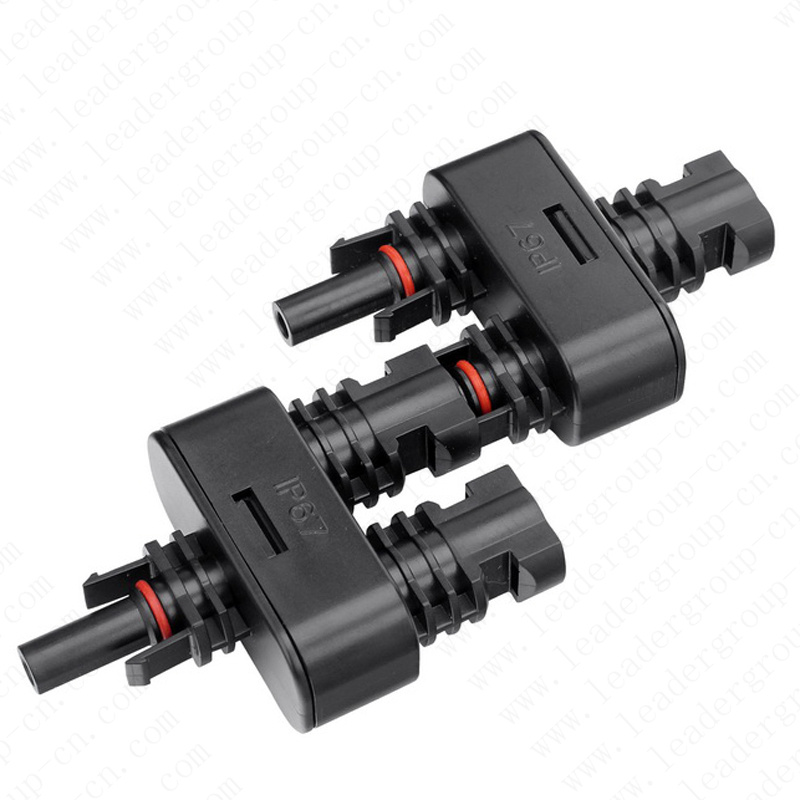 2 to 1 Mc4 Branch Parallel Connector Set - M/FF & F/mm
