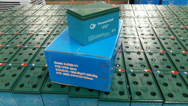 Deep Cycle Maintenance Free 12V 38ah Solar Battery