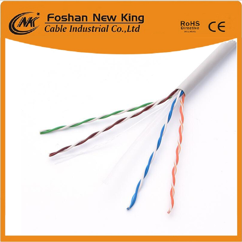 UTP Cable Cat5e 305m CCA Conductor Network Cable or LAN Cable 24AWG