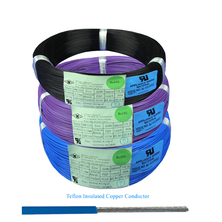 Red Teflon High Temperature Insulated Nickel Inner Wire