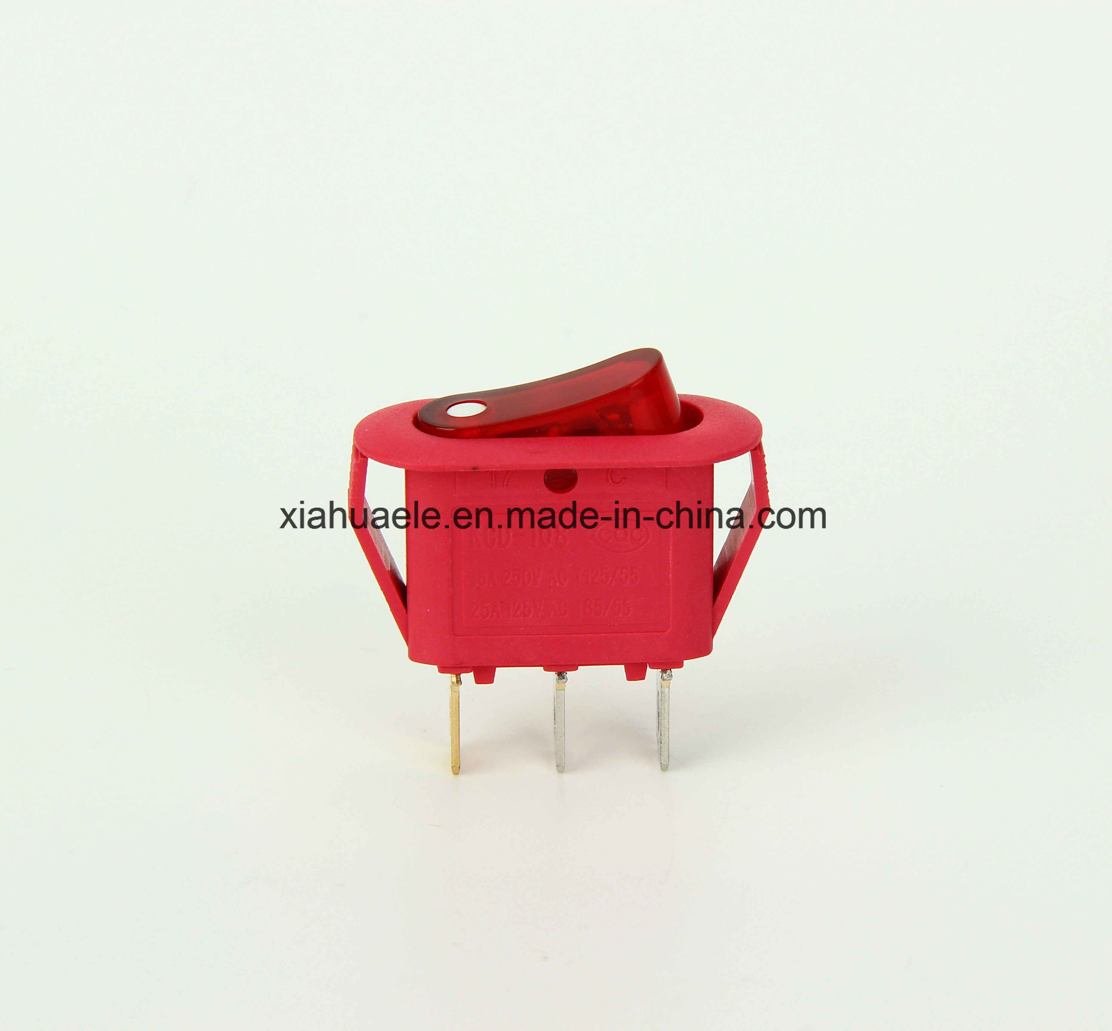 Kcd-108 Colourful Button Switch for Electric Iron Home Appliance Rocket Switch