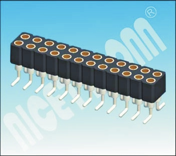 Factory 2.54 mm with 3A Rated Current SMT Dual Rows Female IC Socket