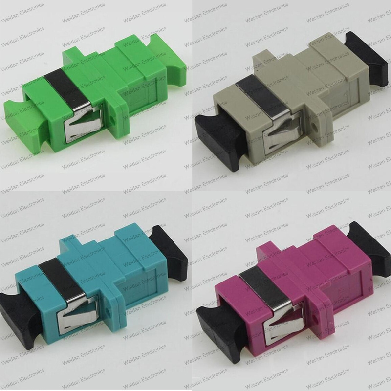 Sc Sm/mm/APC/Om3/Om4 Sx Ear Welding Optical Fiber Adapter