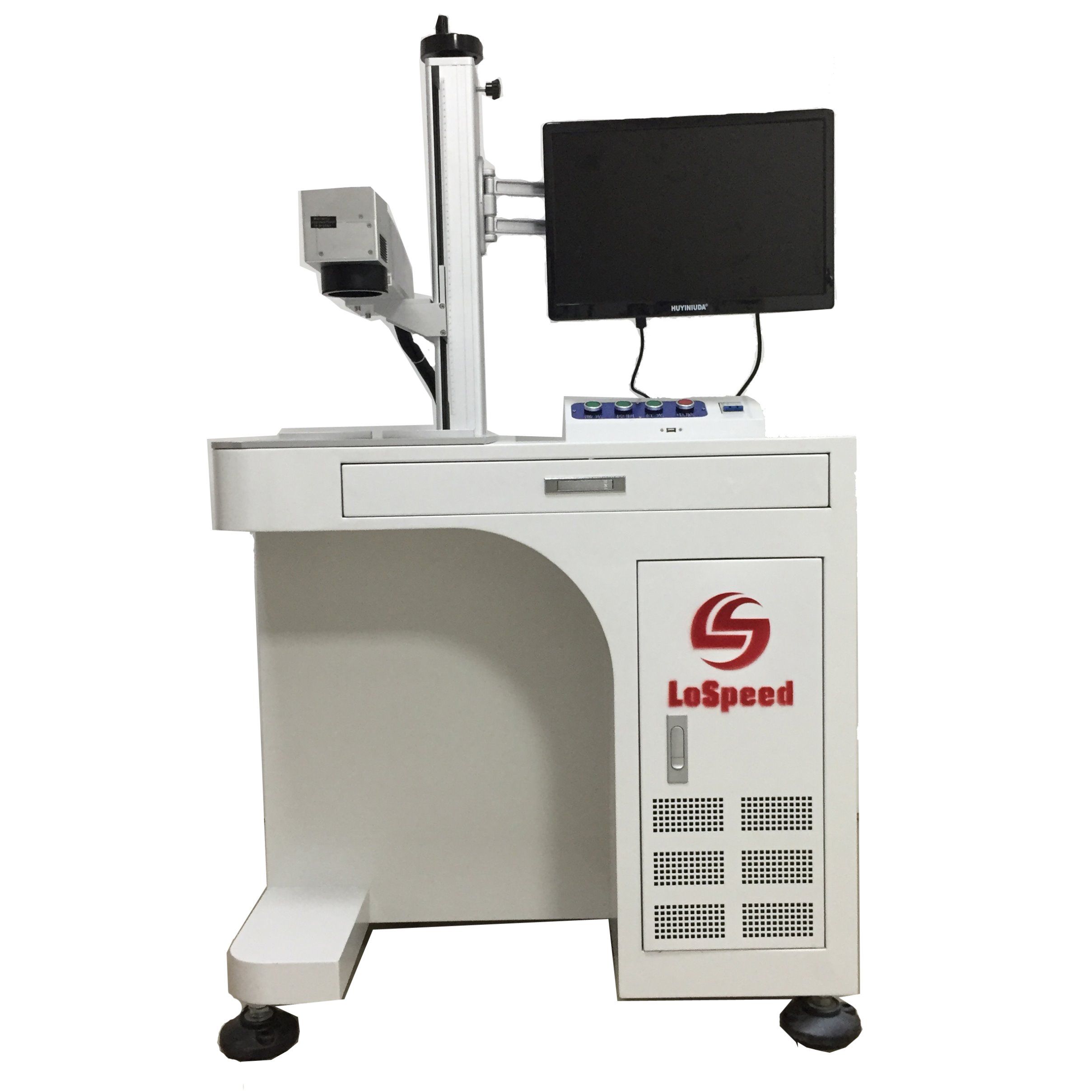 Desktop Fiber Laser Marking Engraving Machine for Ring, Bracelets