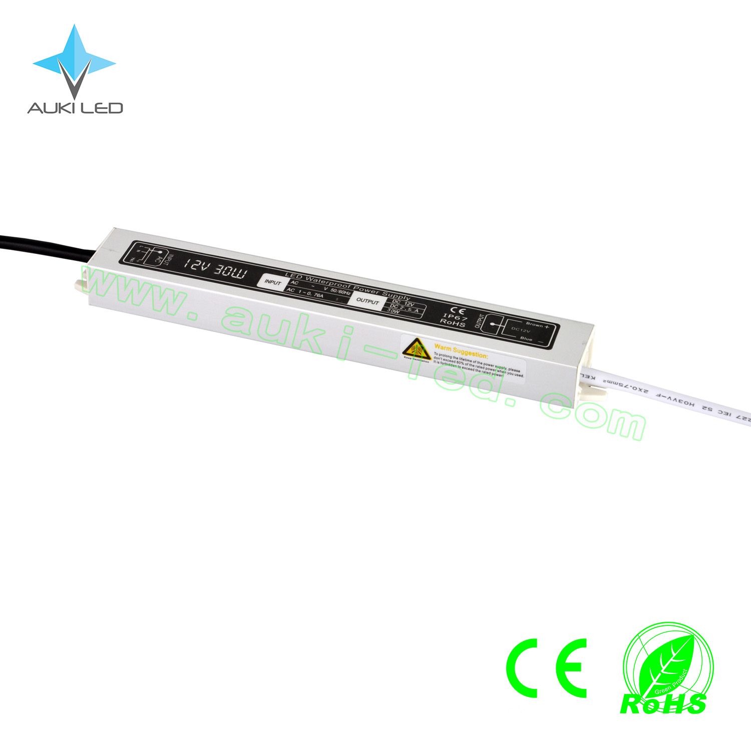 30W LED Light Power Supply Waterproof for LED Display