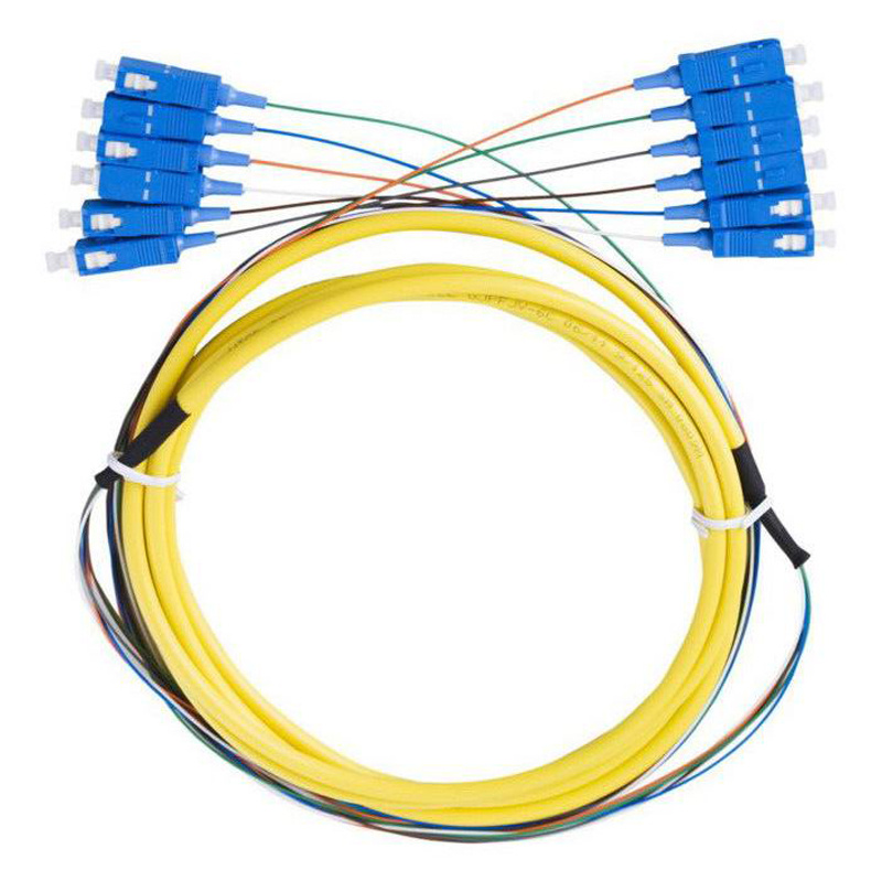 Multi-Cores Bundle Fan-out Fiber Optic Patch Cords Assembly