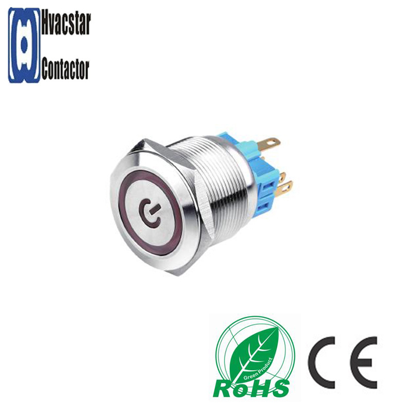 LED Metal Push Button Switch, Illuminated Switch