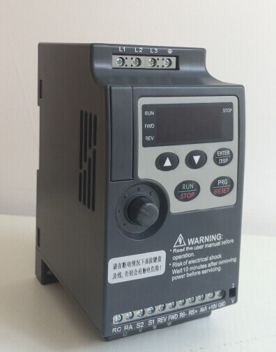 220V 0.75kw Small Size Variable Frequency Drive VFD, AC Drive