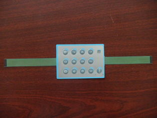 Panel Control Polyester Flexible Membrane Switch with FPC Circuit / Membrane Key Switch