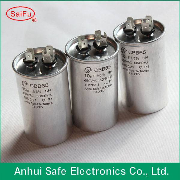 Start Capacitor Cbb65A-1 Most Used in Conditioner 15UF 370VAC Capacitor