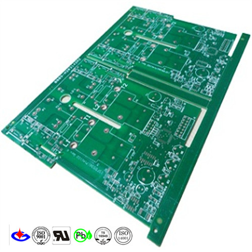 Power Supply 4 Layer Rigid Green Soldermask PCB Board