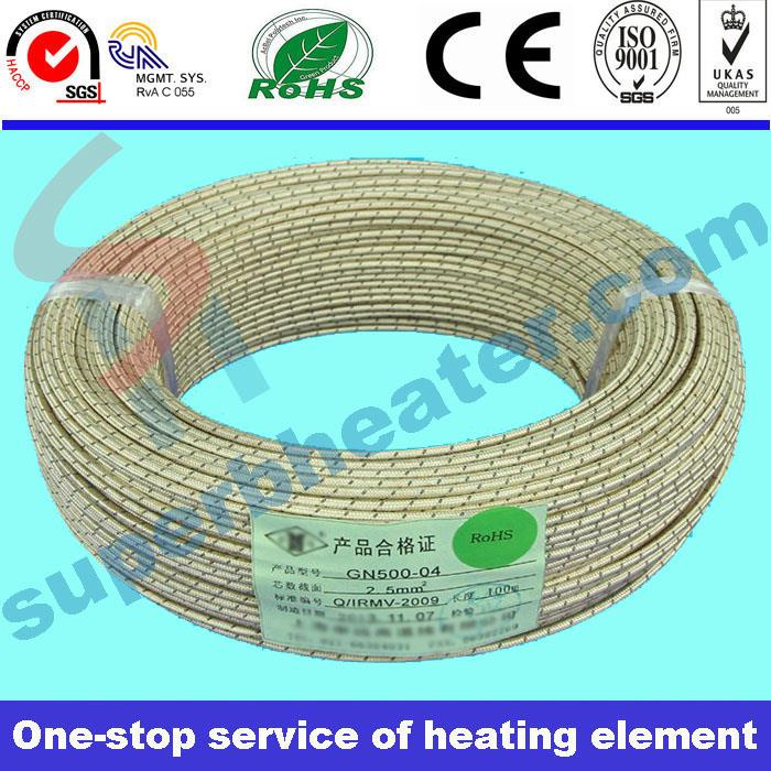 400 Degrees High Temperature Wire/Cable for Cartridge Heater Element