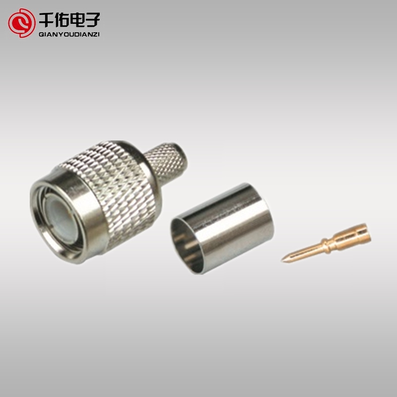 TNC Compression Male RF Connector for LMR200/LMR240/LMR400