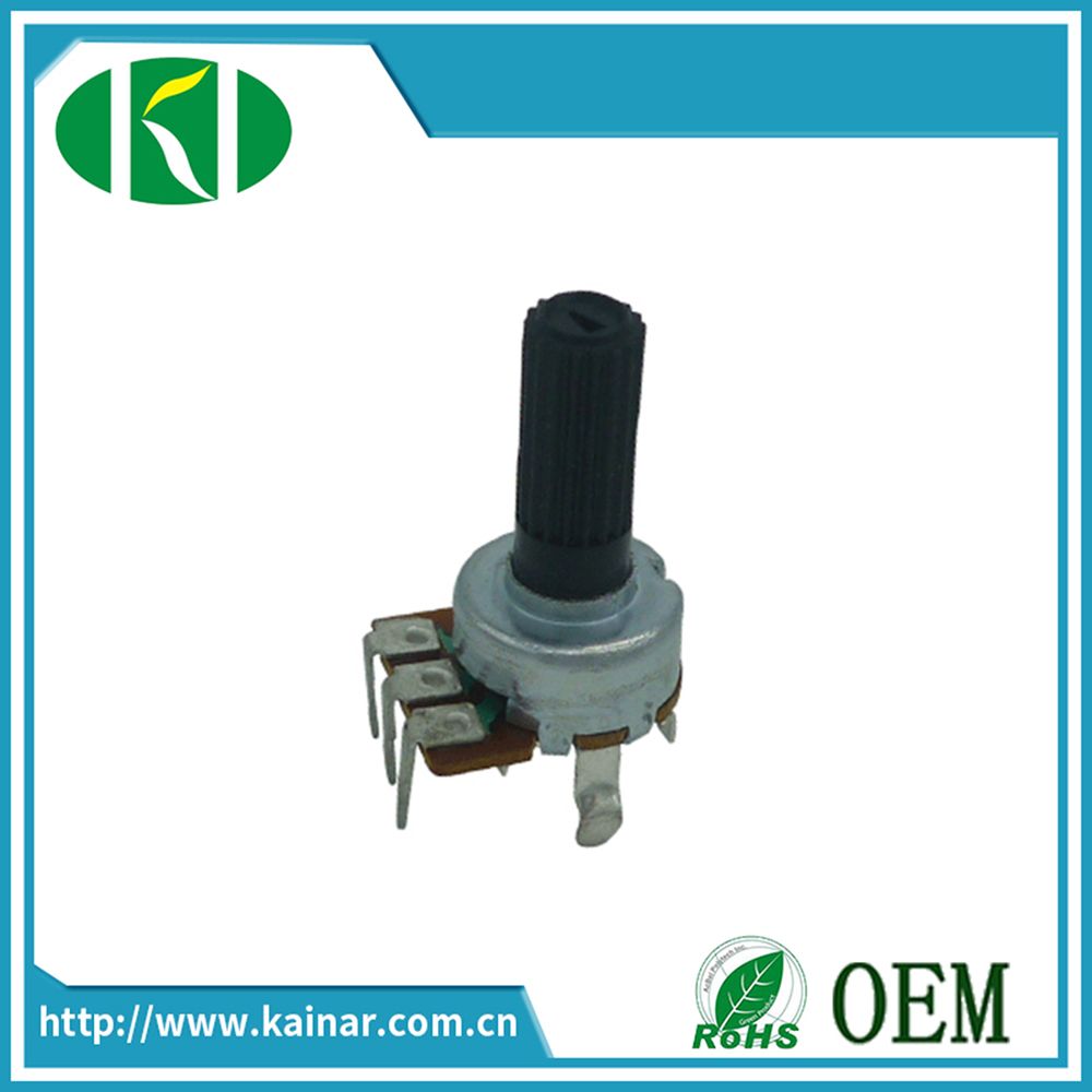12mm Rotary Volume Potentiometer with 3 Pins Wh12113