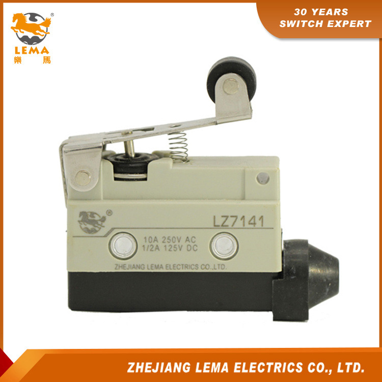 High Quality Lz7141 10A 250VAC Short Roller Lever Limit Switch