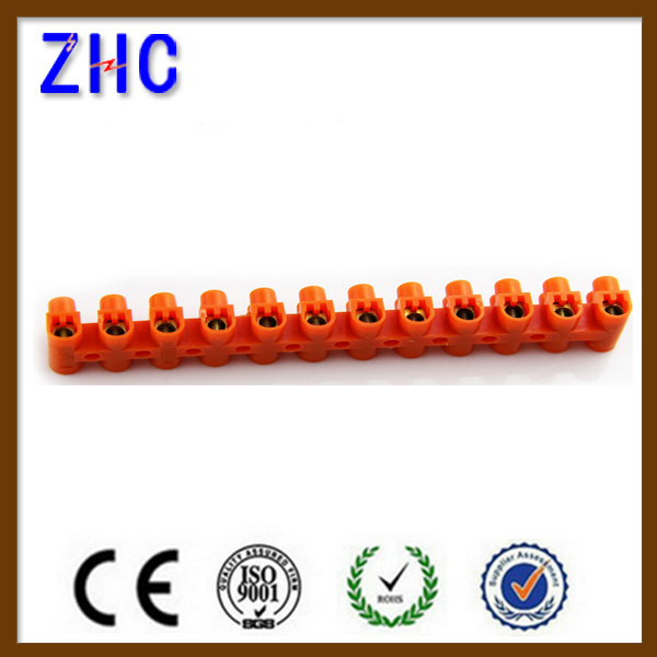 3A to 150A U Type W Type Plastic and Brass Screw Terminal Block