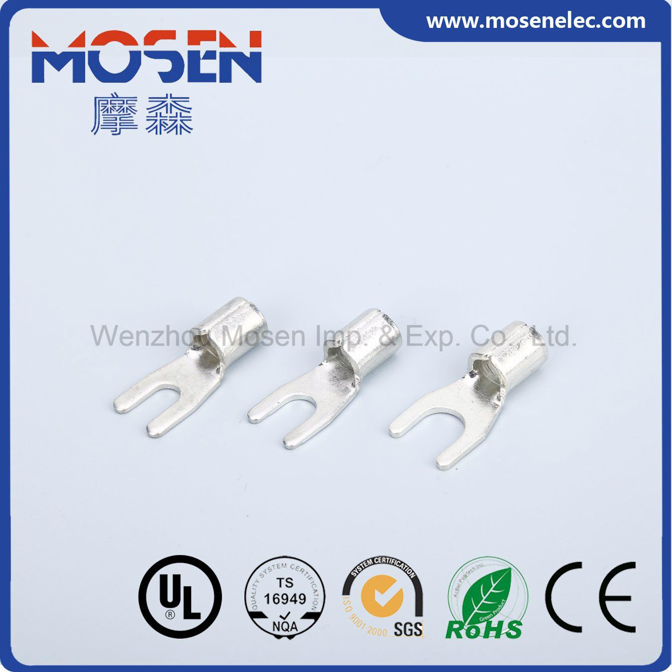 Snb Type Electrical Bare Copper Naked Non-Insulated Ring Terminal (TO)