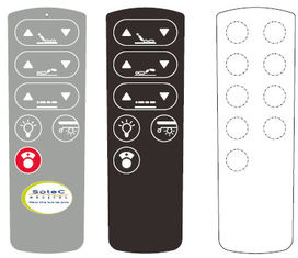 Flexible Remote Control Touch Screen Membrane Panel for Household Appliances