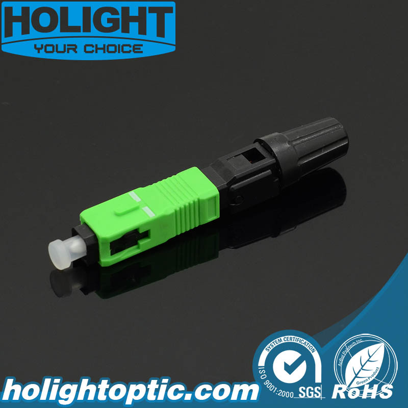 Sc/APC Fiber Optic Fast Connector for FTTH